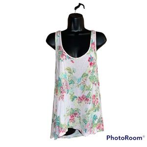Floral tank top